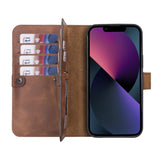 iPhone 13 Pro Max Leather Dual Wallet Case by Hardiston - premium iPhone 13 Cases