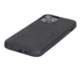 iPhone 13 Pro Max Leather Snap - on wallet case by Hardiston - premium iPhone 13 Cases