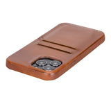 iPhone 13 Pro Max Leather Snap - on wallet case by Hardiston - premium iPhone 13 Cases