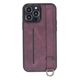 iPhone 13 Pro Max Snap - on Leather Grip Case by Hardiston - premium iPhone 13 Cases