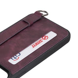 iPhone 13 Pro Max Snap - on Leather Grip Case by Hardiston - premium iPhone 13 Cases