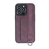iPhone 13 Pro Snap - on Leather Grip Case by Hardiston - premium iPhone 13 Cases