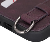 iPhone 13 Snap - on Leather Grip Case by Hardiston - premium iPhone 13 Cases