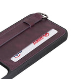 iPhone 13 Snap - on Leather Grip Case by Hardiston - premium iPhone 13 Cases