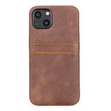 iPhone 13 Snap - on Leather Wallet Case by Hardiston - premium iPhone 13 Cases