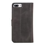 iPhone 8 Plus / iPhone 7 Plus Dual Fold Magnetic Detachable Leather Wallet Case by Hardiston - premium mws_apo_generated