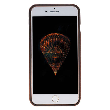 iPhone 8 Plus / iPhone 7 Plus Snap - on Full Cover Leather Case by Hardiston - premium iPhone 7 - 8 - SE Cases