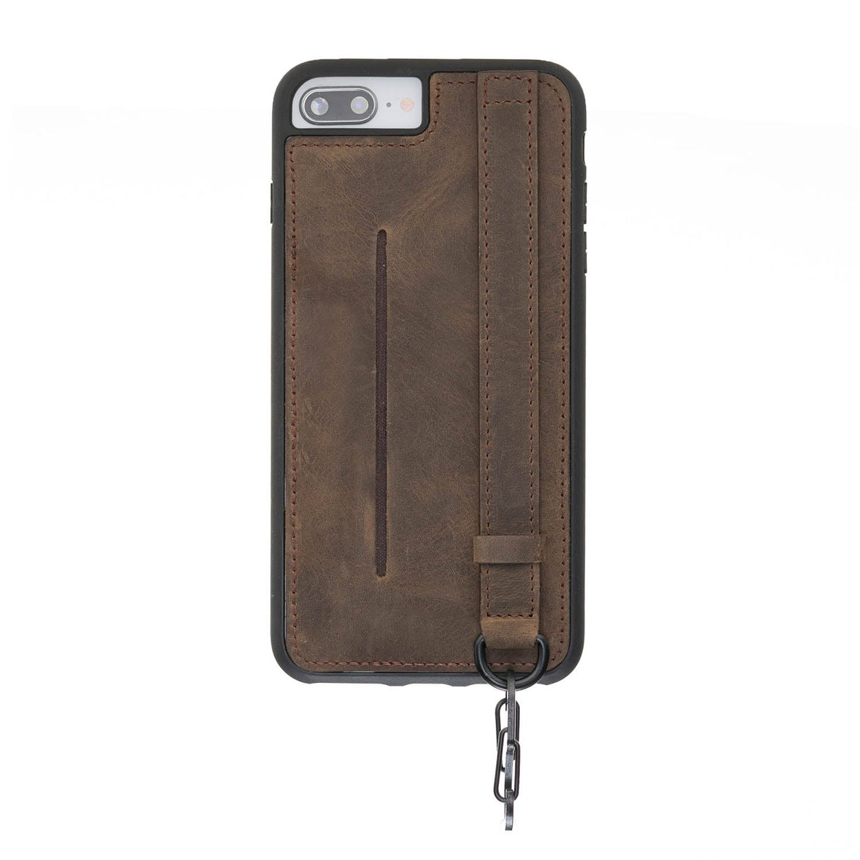 iPhone 8 Plus / iPhone 7 Plus Snap - on Leather Grip Case by Hardiston - premium iPhone 7 - 8 - SE Cases