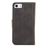 iPhone SE / iPhone 8 / iPhone 7 Dual Fold Magnetic Detachable Leather Wallet Case by Hardiston - premium iPhone 7 - 8 - SE Cases