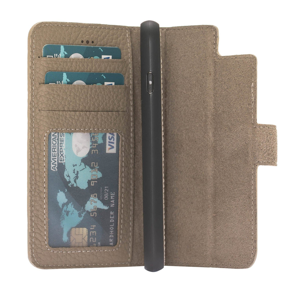 iPhone SE / iPhone 8 / iPhone 7 Leather Wallet Case by Hardiston - premium iPhone 7 - 8 - SE Cases