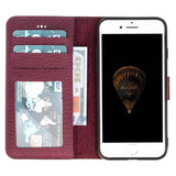 iPhone SE / iPhone 8 / iPhone 7 Leather Wallet Case by Hardiston - premium iPhone 7 - 8 - SE Cases