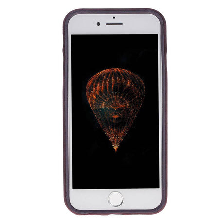 iPhone SE / iPhone 8 / iPhone 7 Snap - on Full Cover Leather Case by Hardiston - premium iPhone 7 - 8 - SE Cases