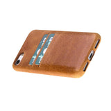 iPhone SE / iPhone 8 / iPhone 7 Snap - on Full Cover Leather Case with Credit Cards by Hardiston - premium iPhone 7 - 8 - SE Cases