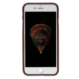 iPhone SE / iPhone 8 / iPhone 7 Snap - on Full Cover Leather Case with Credit Cards by Hardiston - premium iPhone 7 - 8 - SE Cases