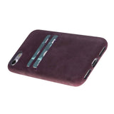 iPhone SE / iPhone 8 / iPhone 7 Snap - on Full Cover Leather Case with Credit Cards by Hardiston - premium iPhone 7 - 8 - SE Cases