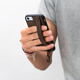 iPhone SE / iPhone 8 / iPhone 7 Snap - on Leather Grip Case by Hardiston - premium iPhone 7 - 8 - SE Cases