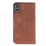 iPhone X / XS Dual Fold Magnetic Detachable Leather Wallet Case by Hardiston - premium iPhone 10 (X) Cases