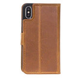 iPhone X / XS Dual Fold Magnetic Detachable Leather Wallet Case by Hardiston - premium iPhone 10 (X) Cases