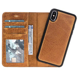 iPhone X / XS Leather Wallet Case by Hardiston - premium mws_apo_generated