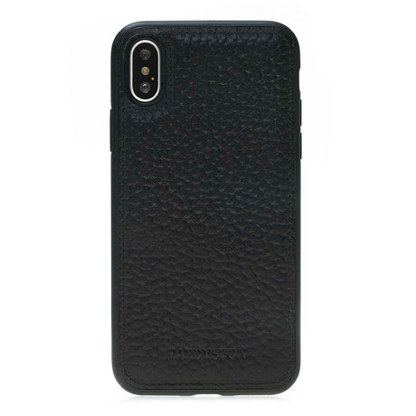 iPhone X / XS Snap - on Flex Leather Case by Hardiston - premium iPhone 10 (X) Cases