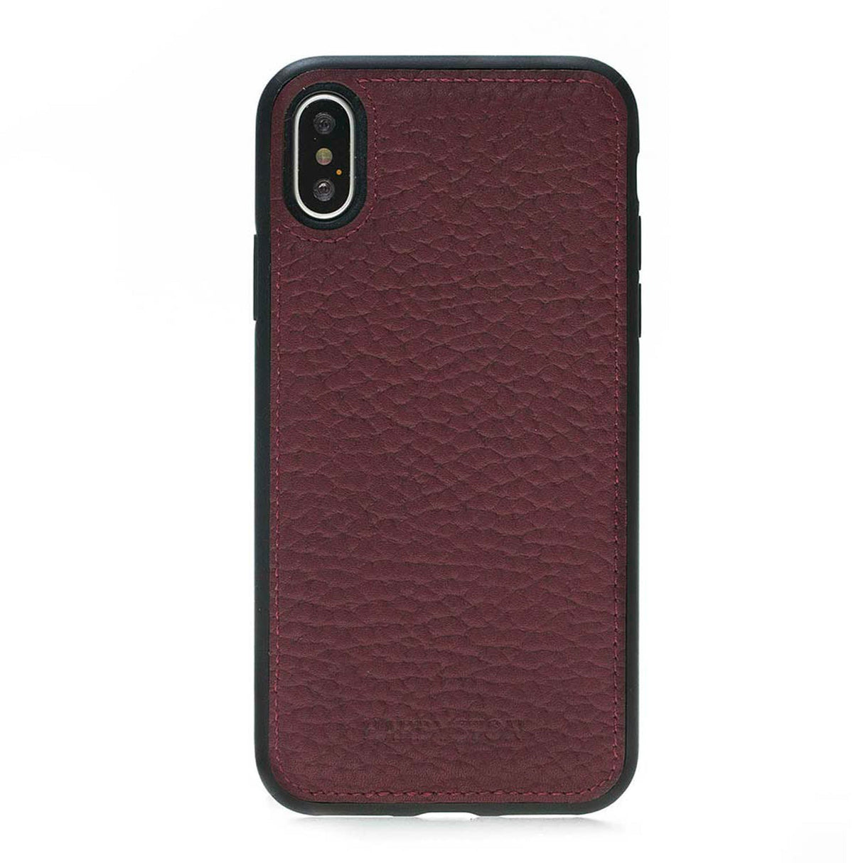 iPhone X / XS Snap - on Flex Leather Case by Hardiston - premium iPhone 10 (X) Cases