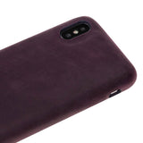 iPhone X / XS Snap - on Full Cover Leather Case by Hardiston - premium iPhone 10 (X) Cases