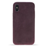 iPhone X / XS Snap - on Full Cover Leather Case by Hardiston - premium iPhone 10 (X) Cases
