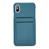 iPhone X / XS Snap - on Leather Case with Credit Card Slots by Hardiston - premium iPhone 10 (X) Cases