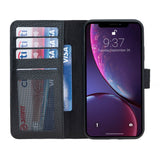 iPhone XR Leather Wallet Case by Hardiston - premium iPhone 10 (X) Cases