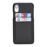 iPhone XR Snap - on Leather Case with Credit Card Slots by Hardiston - premium iPhone 10 (X) Cases