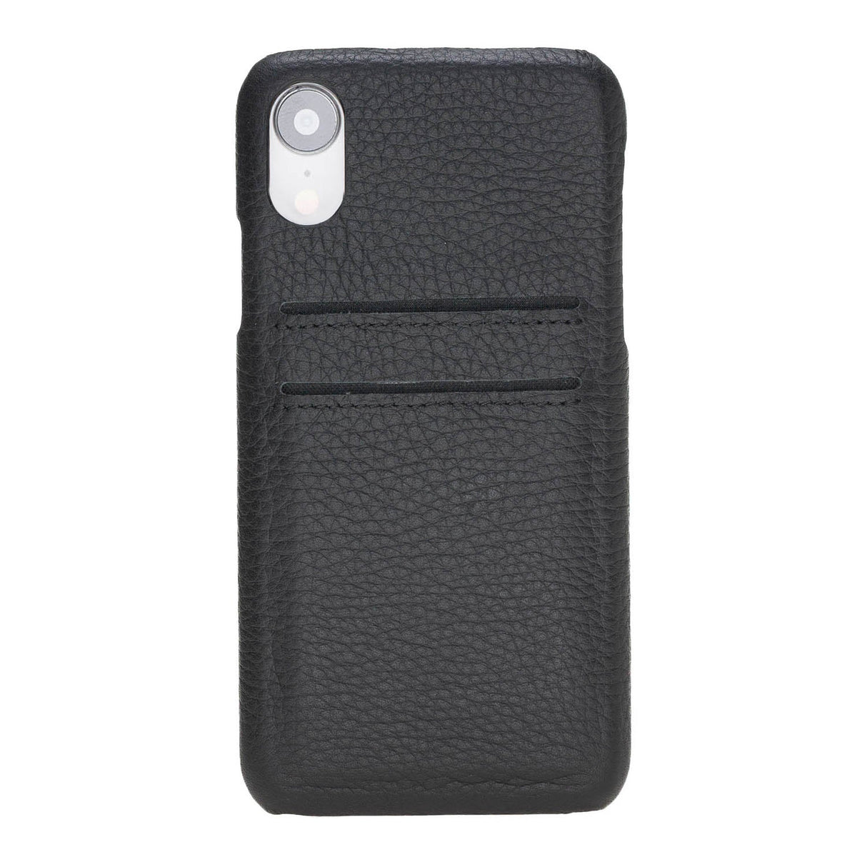 iPhone XR Snap - on Leather Case with Credit Card Slots by Hardiston - premium iPhone 10 (X) Cases