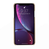 iPhone XR Snap - on Leather Case with Credit Card Slots by Hardiston - premium iPhone 10 (X) Cases