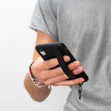 iPhone XR Snap - on Leather Grip Case by Hardiston - premium iPhone 10 (X) Cases