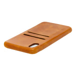 iPhone Xs Max Snap - on Full Cover Leather Case with Credit Card Slots by Hardiston - premium iPhone 10 (X) Cases