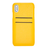 iPhone XS Max Snap - on Leather Case with Credit Card Slots by Hardiston - premium iPhone 10 (X) Cases