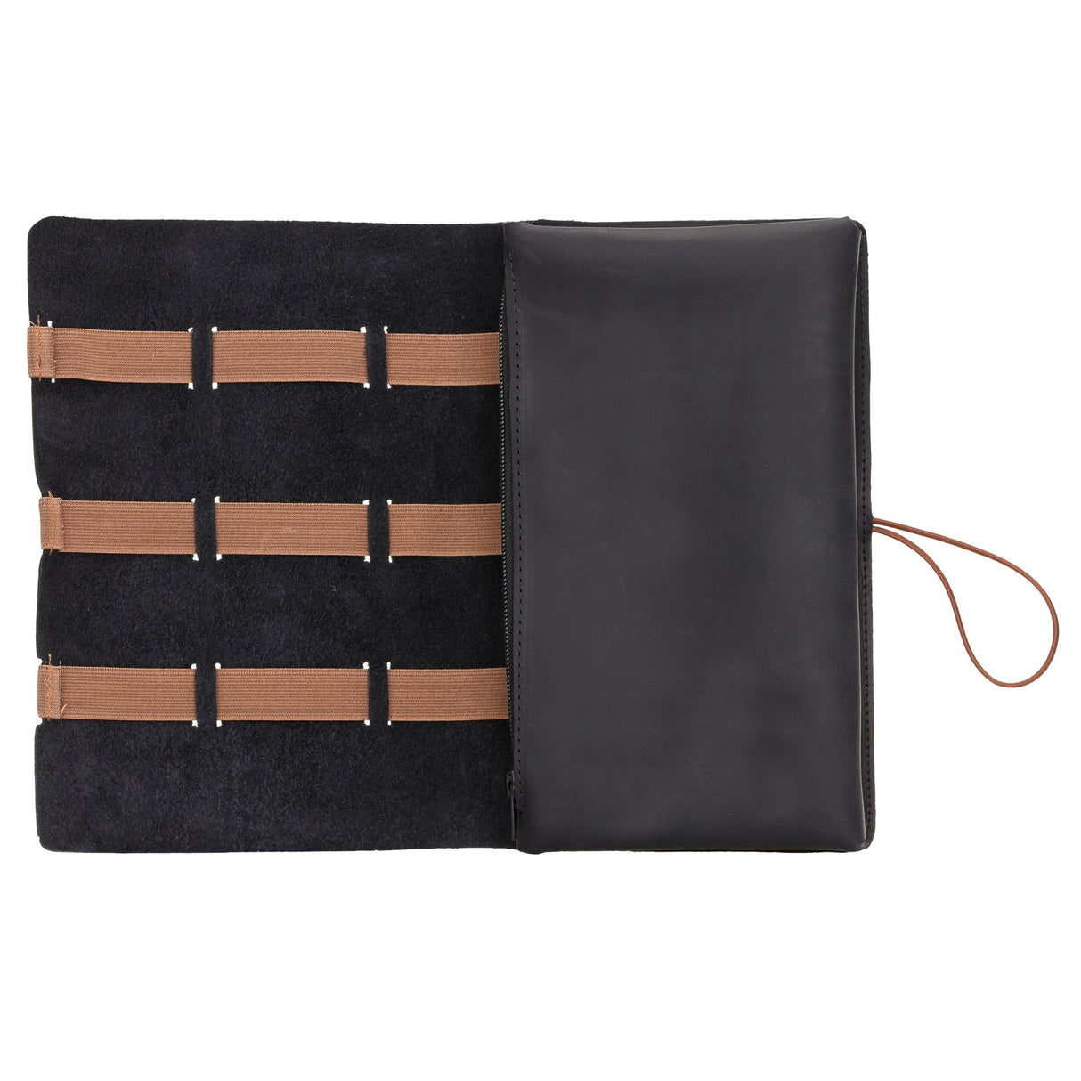 Leather Cable Organizer & Charger Pouch by Hardiston - premium Cable Organizers