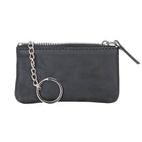 Leather Hand Purse with Keychain Holder - Hardiston by Hardiston - premium Coin Pouch