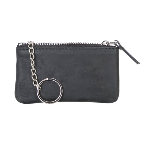Leather Hand Purse with Keychain Holder - Hardiston by Hardiston - premium Coin Pouch