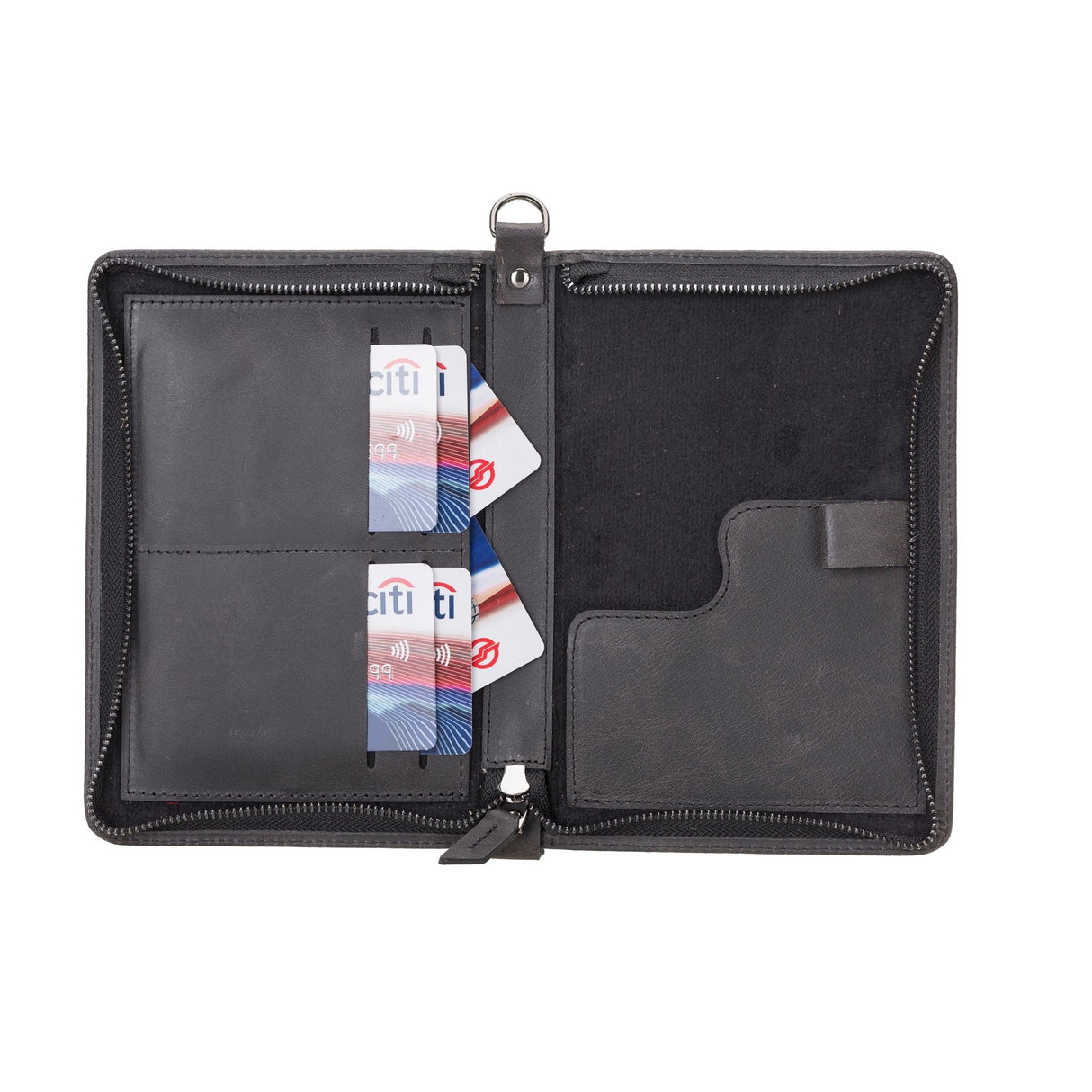 Leather Passport Organizer Bag by Hardiston - premium Passport Cases