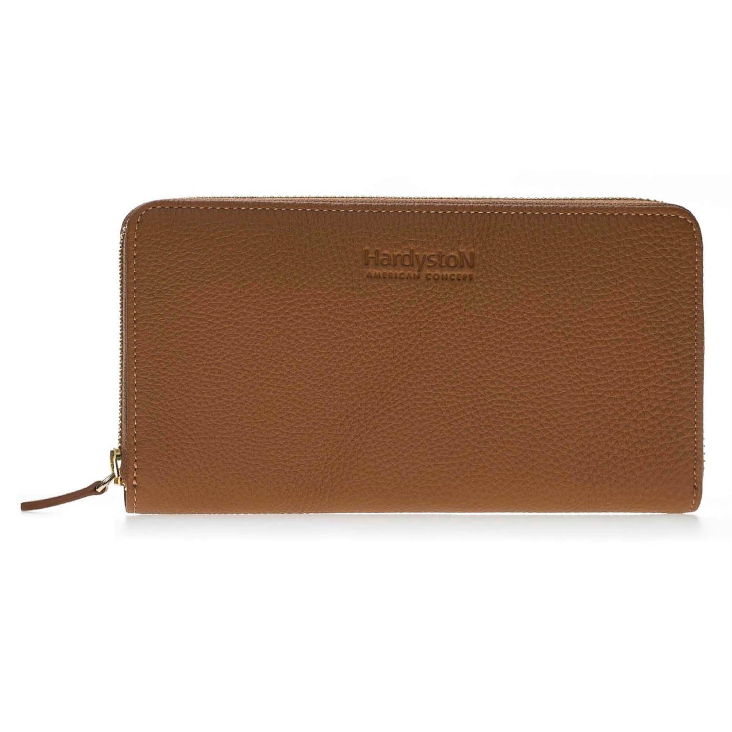 Handcrafted Leather Zip-Around Wallet for Women | Hardiston