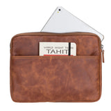 MacBook and iPad Leather Case | Laptop and iPad Leather Sleeve by Hardiston - premium iPad Cases