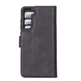 Samsung Galaxy S21 Magnetic Detachable Leather Wallet Case by Hardiston - premium Samsung S - 21 Cases