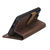 Samsung Galaxy S22 Magnetic Detachable Leather Wallet Case by Hardiston - premium Samsung S - 22 Cases