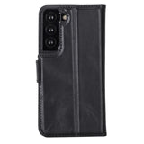 Samsung Galaxy S22 Magnetic Detachable Leather Wallet Case by Hardiston - premium Samsung S - 22 Cases