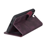 Samsung Galaxy S22 Plus Magnetic Detachable Leather Wallet Case by Hardiston - premium Samsung S - 22 Cases