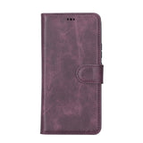 Samsung Galaxy S22 Plus Magnetic Detachable Leather Wallet Case by Hardiston - premium Samsung S - 22 Cases