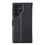 Samsung Galaxy S22 Ultra Magnetic Detachable Leather Wallet Case by Hardiston - premium Samsung S - 22 Cases