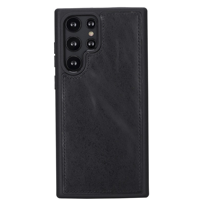 Samsung Galaxy S22 Ultra Magnetic Detachable Leather Wallet Case by Hardiston - premium Samsung S - 22 Cases