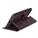 Samsung Galaxy S22 Ultra Magnetic Detachable Leather Wallet Case by Hardiston - premium Samsung S - 22 Cases
