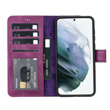 Samsung Galaxy S23 Plus Magnetic Detachable Leather Wallet Case by Hardiston - premium Samsung S - 23 Cases